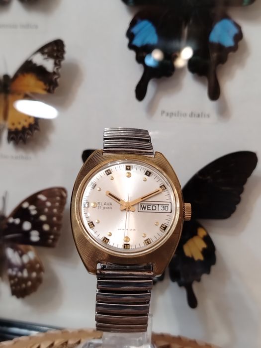 Часы Слава СССР экспортный вариант