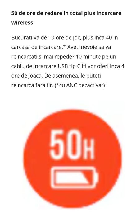 Casti In-Ear JBL Live Flex 3, Bluetooth 5.3, Hi-Res, Smart Case, True Adaptive NC, Autonomie 50H, Multi-point, IP54, Argintiu inva in garantie