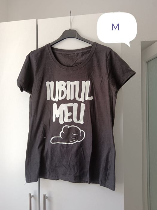 Tricou dama cu logo