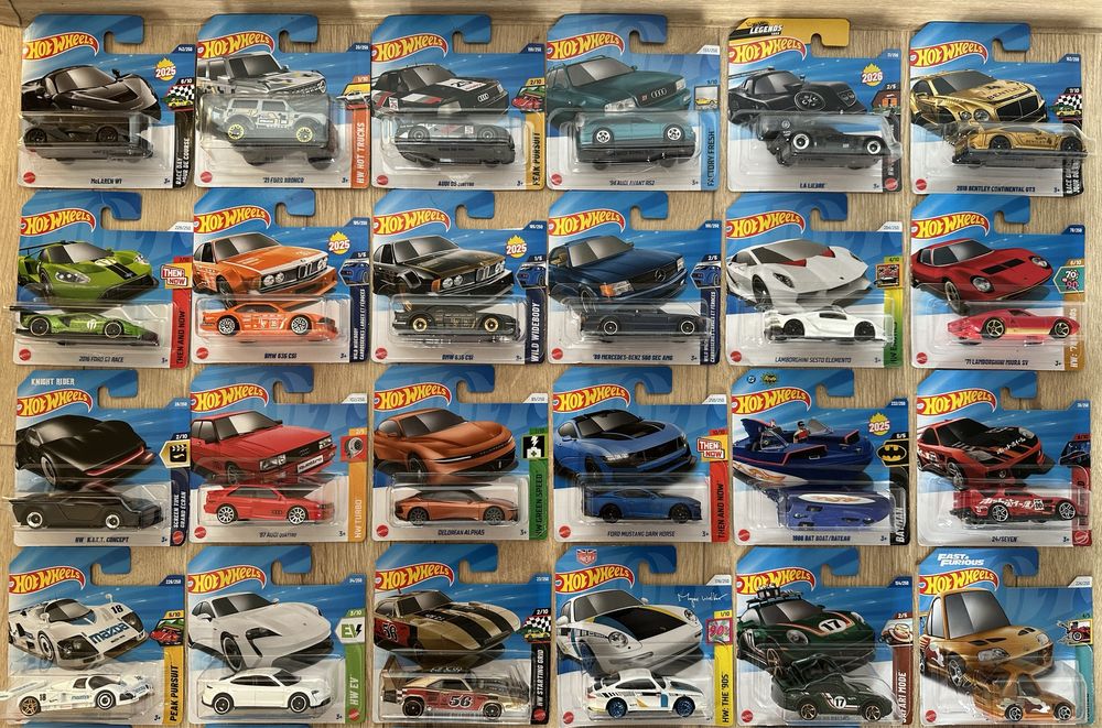 Hot Wheels Treasure Hunt RLC Ferrari Porsche BMW Mercedes Audu Tesla GTR Supra Chase fast and furious DeLorean Evolution s600