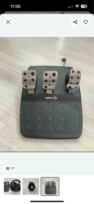 Игровой руль Logitech G29+shifter