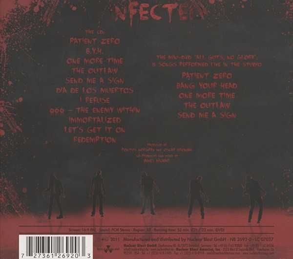 CD+DVD HammerFall - Infected 2011 Limited Edition Digipak