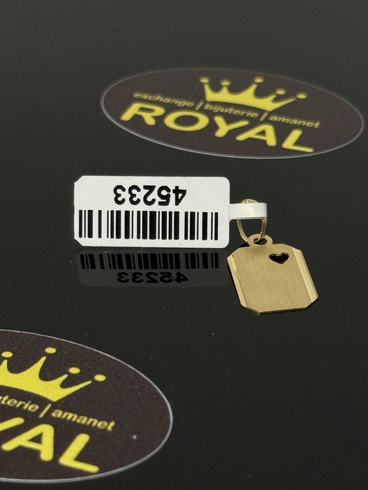 Bijuteria Royal : Pandantiv AUR 14K NOU / 0.65 GR