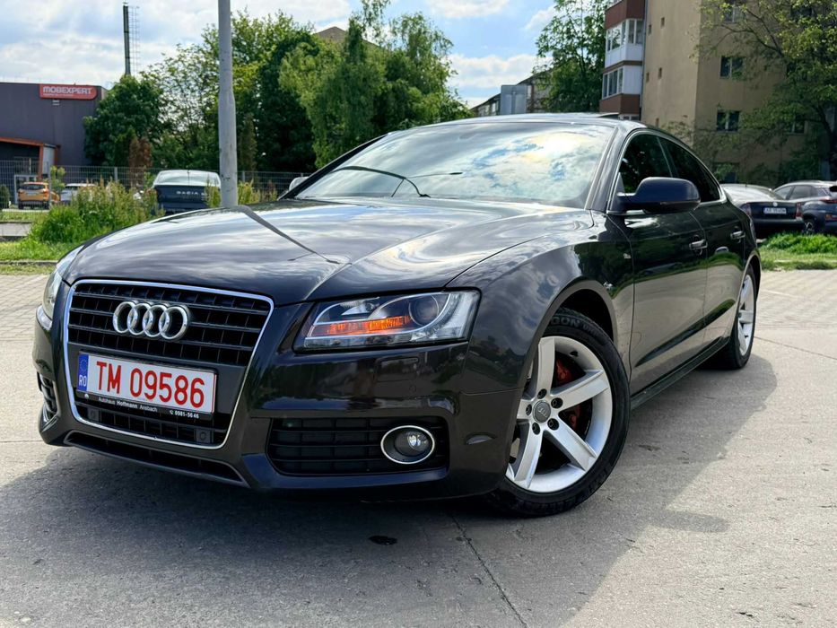 Audi A5 2.0 TFSI-211CP Quattro-Automat 3xS-line Full PADELE/B&O/TRAPA - RAR Efectuat