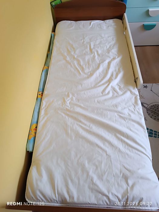 Детско легло с матрак и подматрачна рамка