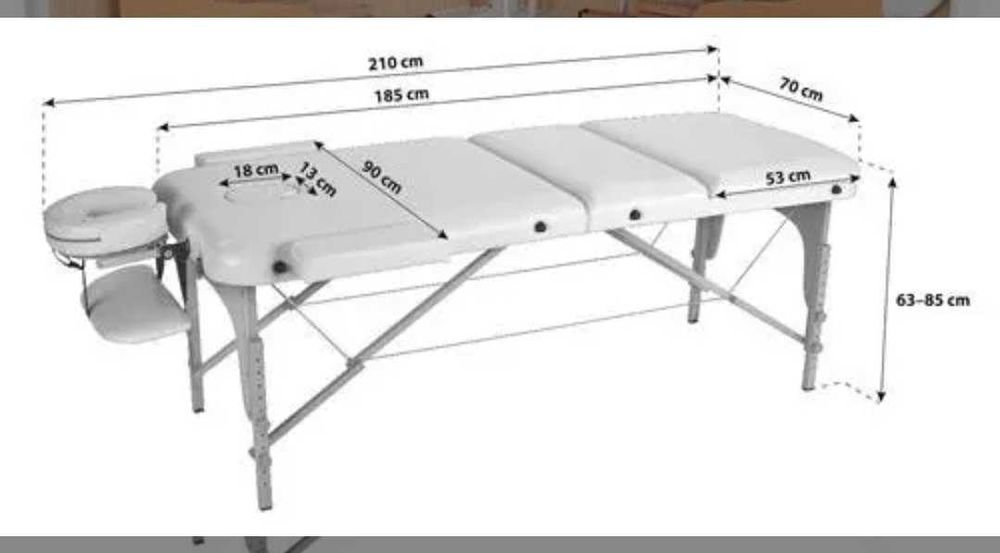 PREȚUL VALABIL 2 ZILE!! Vând  masă nouă pentru masaj