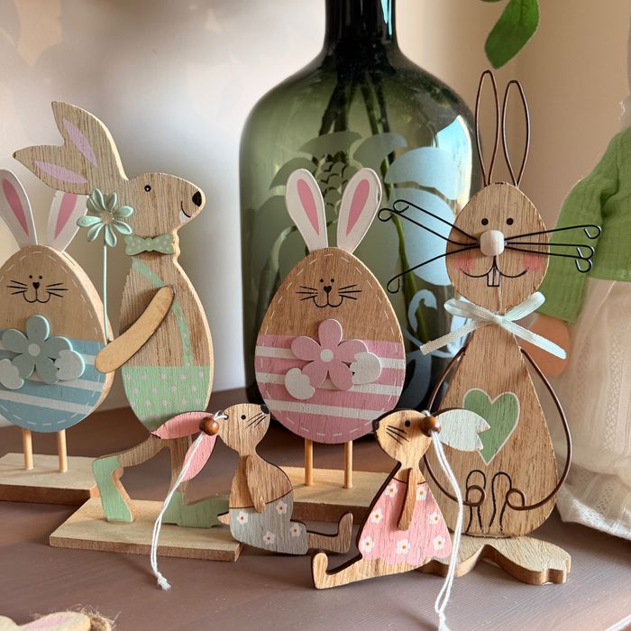 Великденска дървена декорация