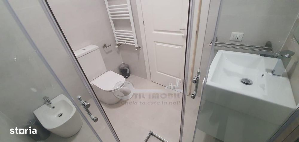 Apartament 2 camere mobilat și utilat, parcare subterană inclusă, etaj