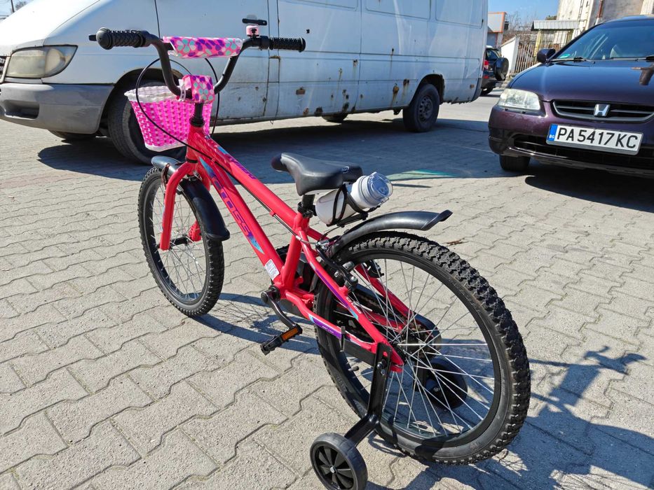 CROSS Алуминиев велосипед 20" DAISY розов