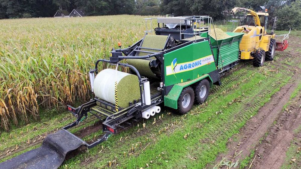 AGRONIC MultiBaler 1220 универсальный пресс-обмотчик Финляндия