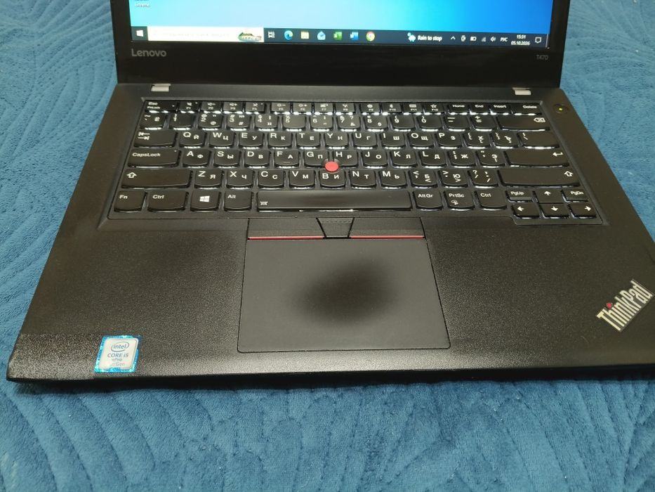 Lenovo T470 сенсор, i5-7300/8/256GB