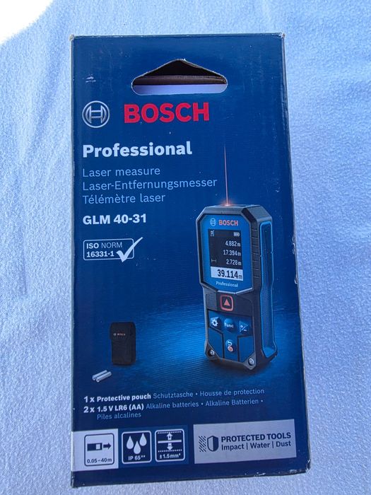 Telemetru cu laser Bosch Profesional GLM 40-31