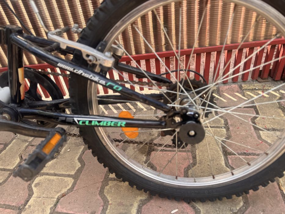 Bicicleta copii DHS Climber 1.0 cu 6 viteze si suspensie fata spate