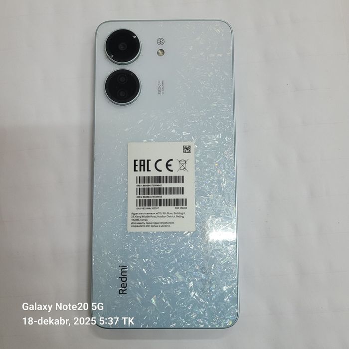 Redme 13c kafoloti bilan