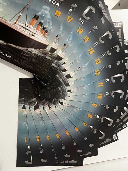 Colecția Titanic Hachette NR: 1-43