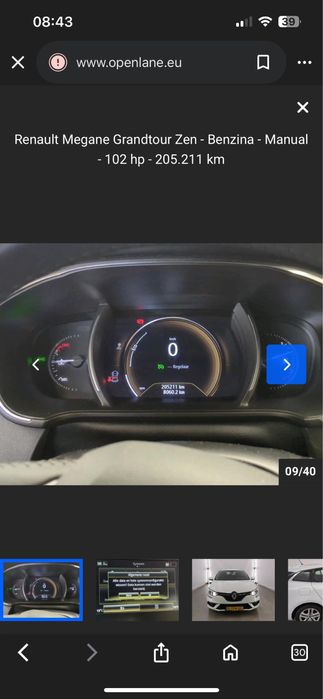 Renault Megane 4 —- an 2020