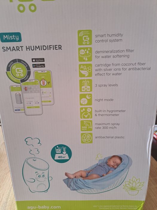 AGU Misty – Умен овлажнител за въздух (Smart Humidifier)