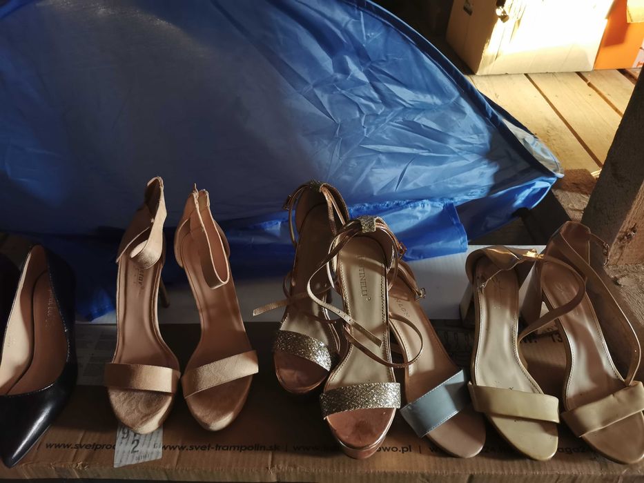 Lot sandale, adidas, pantofi noi 38