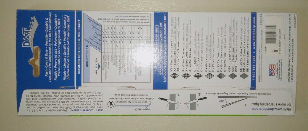 Dia-Sharp D8EE диамантен камък за точене 8000 меш