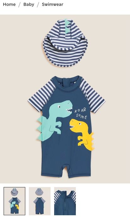 Costum înot, filtru UV, nr 98 (2-3 ani)