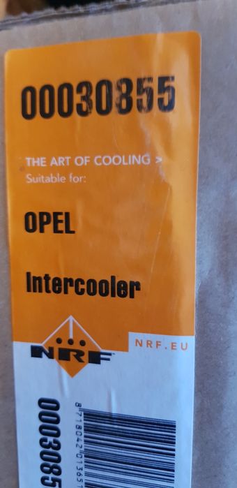 Radiator intercooler Opel Vectra C 2002-2008 sau Opel Signum2003