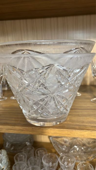 Хрусталь/вазы/стаканы