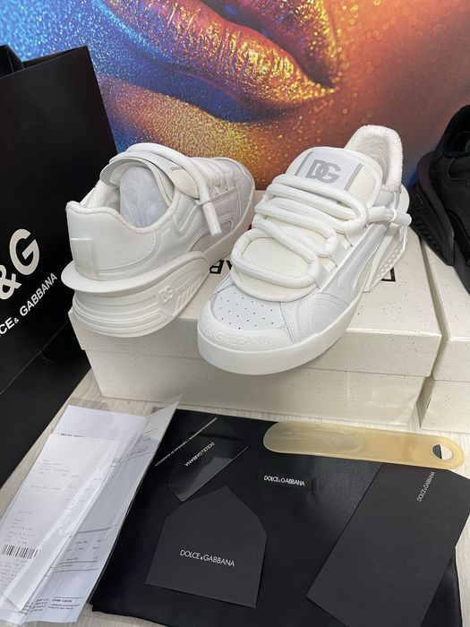 Adidasi Dolce Gabbana piele naturala 100% Full Box colectie noua