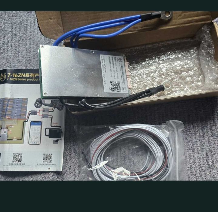 BMS 7-16s, 130A, maxim 325A, Bluetooth Lion, LiFePo4 display Bluetooth