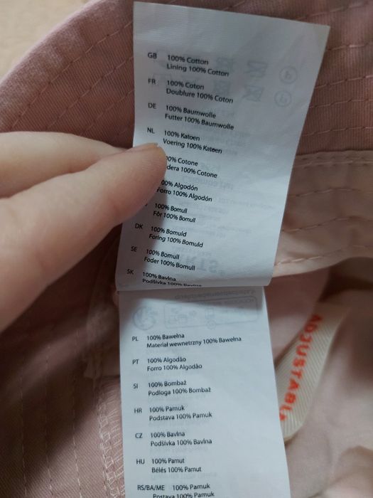 Palarie bucket Barts, Roz prafuit, 58 CM, 100% bumbac