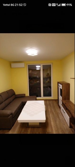 Уютен и изцяло обзаведен двустаен апартамент под наем