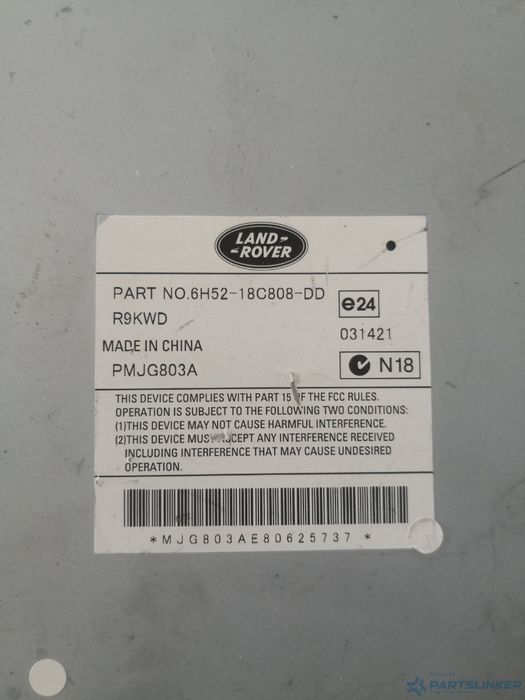 Amplificator Audio Jaguar Xf (Cc9_, X250) [ 2008 - 2015 ] Oem 6H5218C8