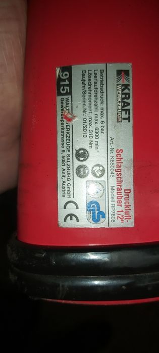 Trusa pleumatica Kraft