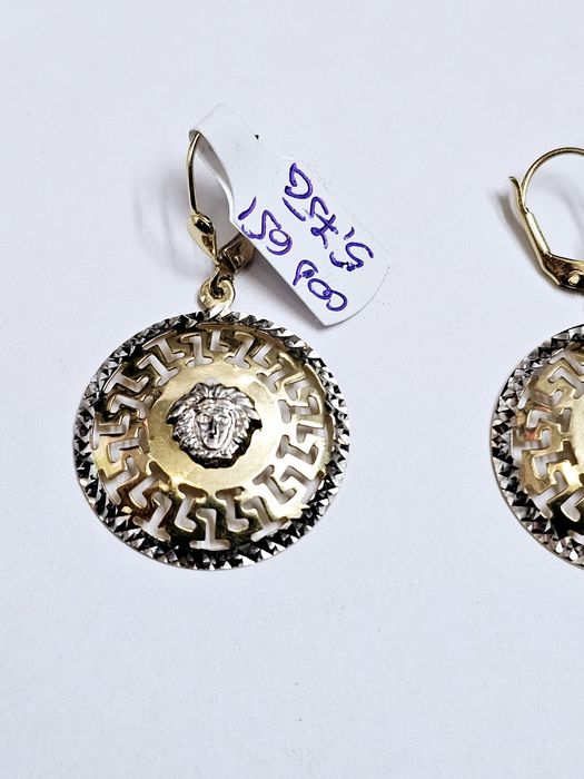Vand cercei din aur 14 k 5.75 g cod 651