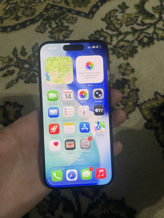 Продам iphone 15 pro 256gb 100% акб