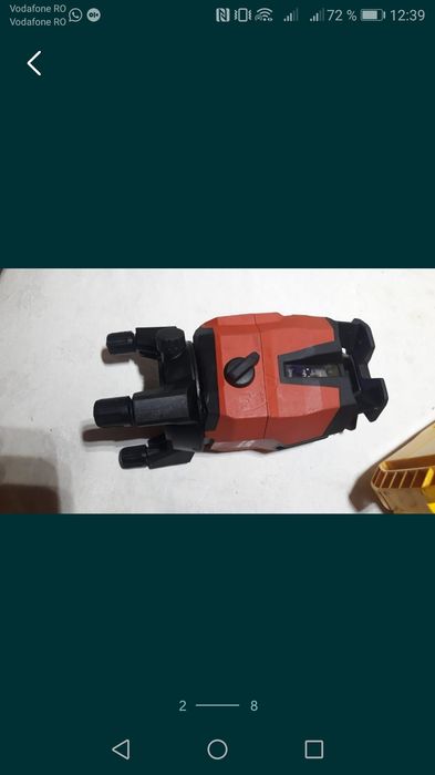 Laser Hilti pm 40 m verde