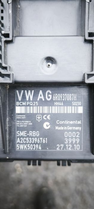 BCM БСМ Модул VW Polo 6R0 937 087 H