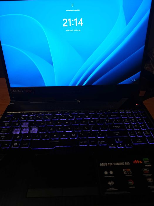 Vând laptop ASUS TUF gaming a15