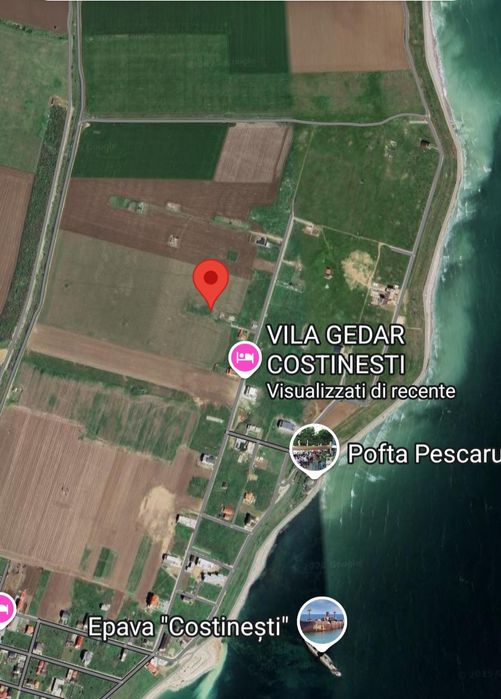 Teren la mare Costinești