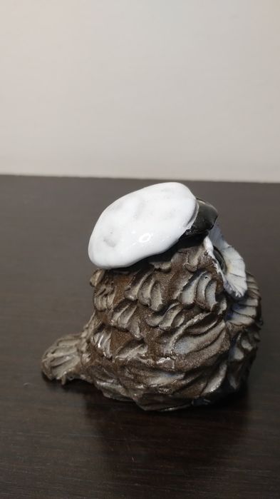 Изключително сладки фигурки на бухалчета. Арт керамика.