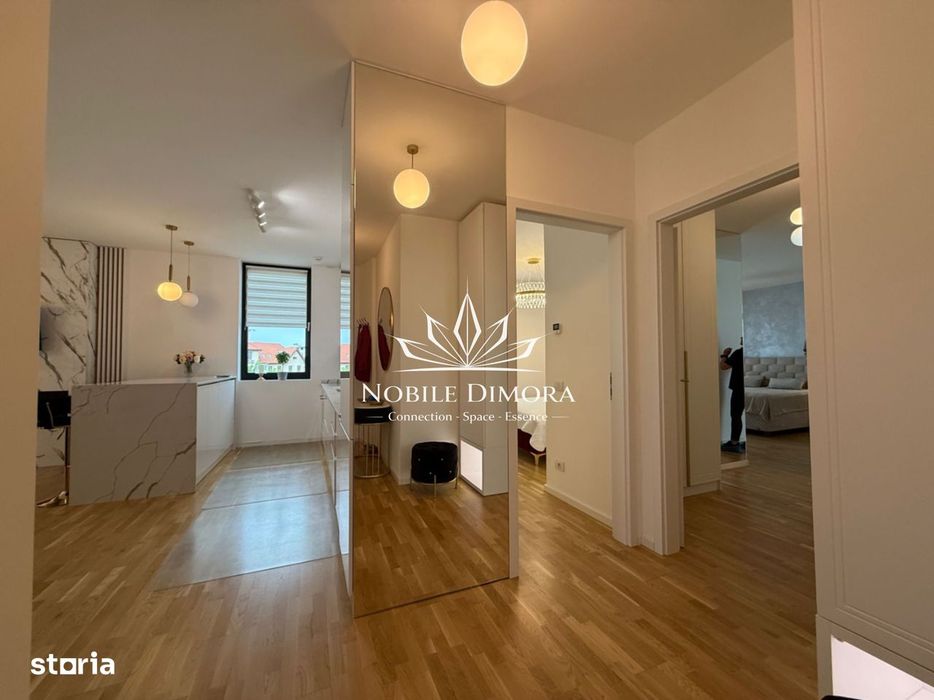 ISHO - Apartament cu 4 camere de lux, 2 bai, 2 balcoane, parcare priva