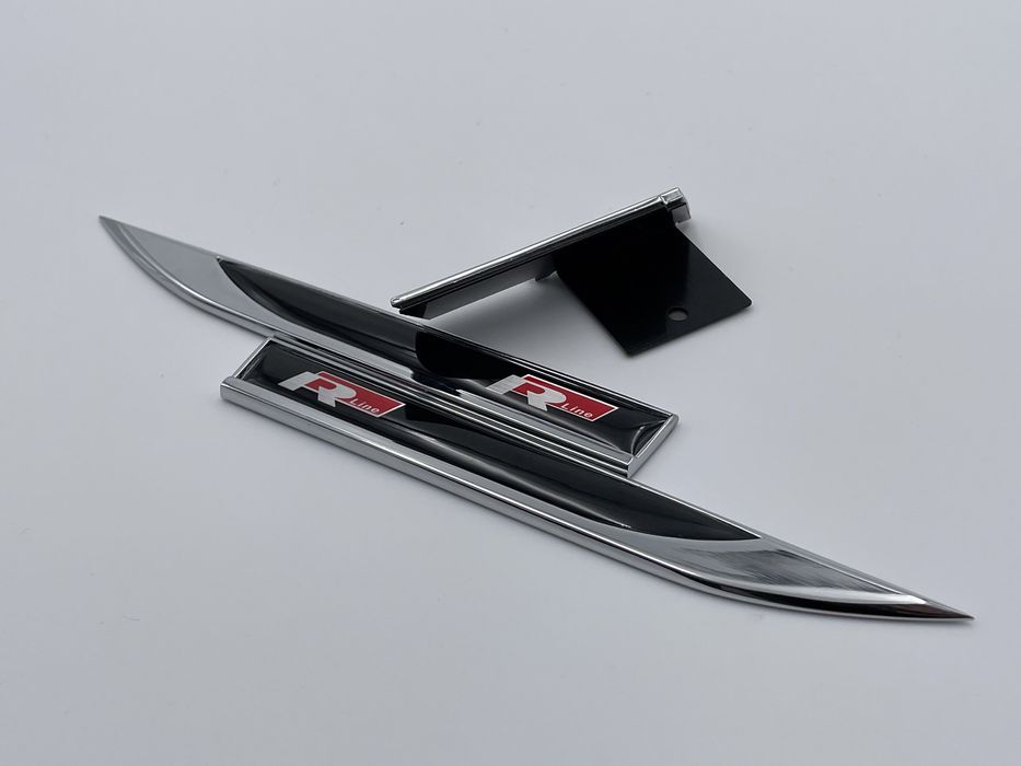 Set embleme VW R-line rosu nou