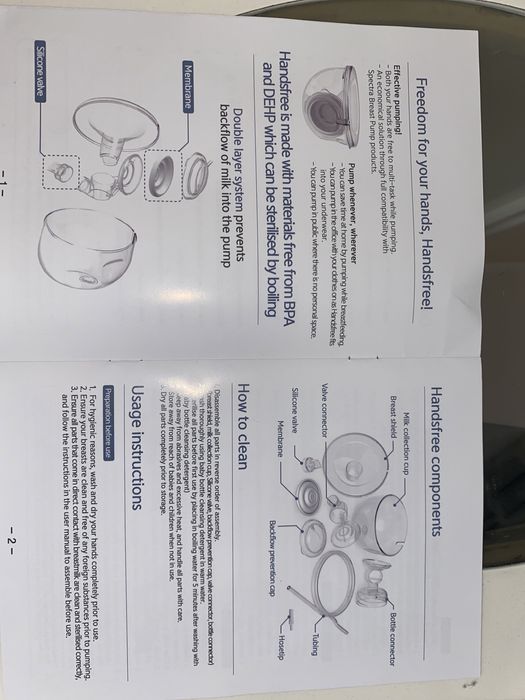 Cupe pentru colectarea laptelui matern Spectra