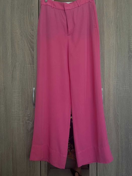 Летни копринени панталони ZARA, р. 35 (М)