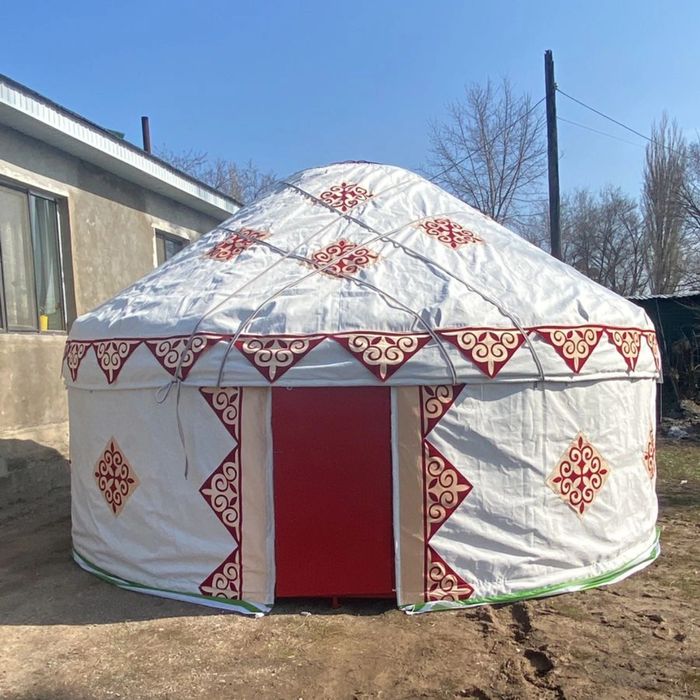 Казак үй караша үй юрты из металла темір үй караша үй боз үй