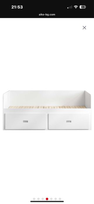 Разгъваемо легло с матрак Aiko