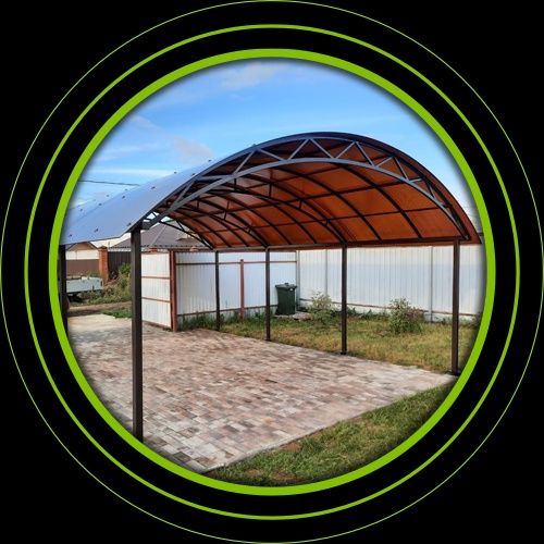 Козырек-навесы-ворота.