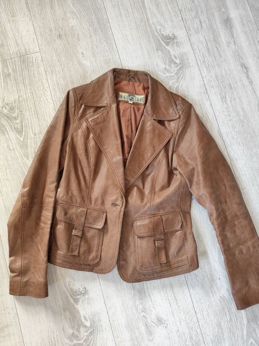 Кожено яке от естествена кожа