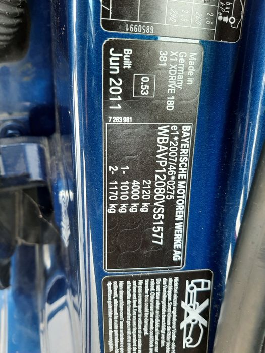 Bara spate M pachet bmw x1 e84