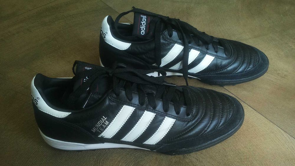 Adidas MUNDIAL Leather Shoes Размер EUR 42 2/3 обувки естествена кожа 424-14-S