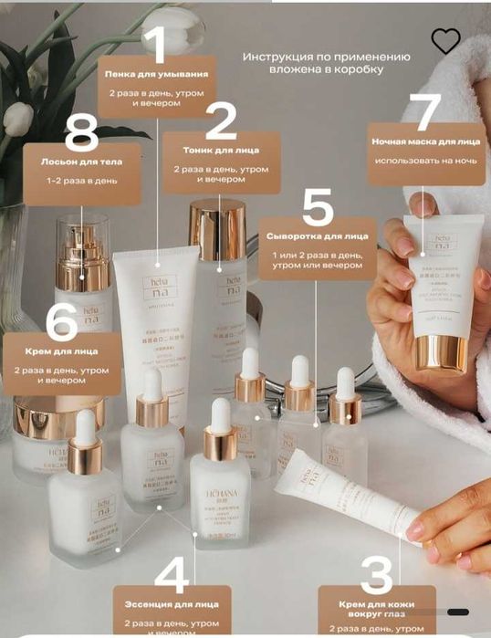 Yuz parvarish to‘plami HCHANA – yangi, ochilmagan